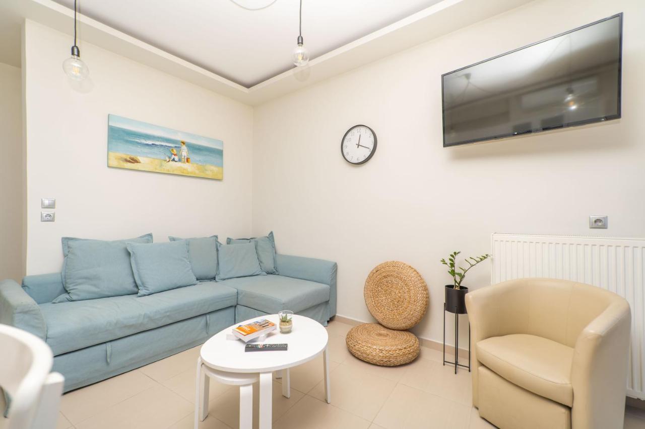 Blue Sea Relax Apartment 罗希姆诺 外观 照片